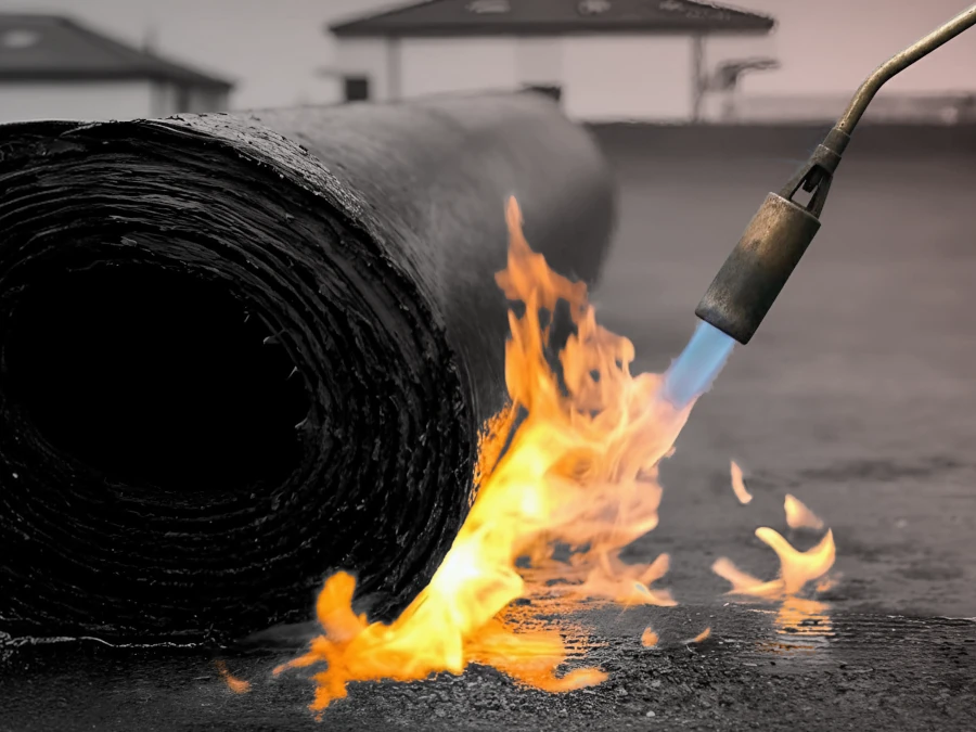 Bitumikaton asennuksen pohjatyöt